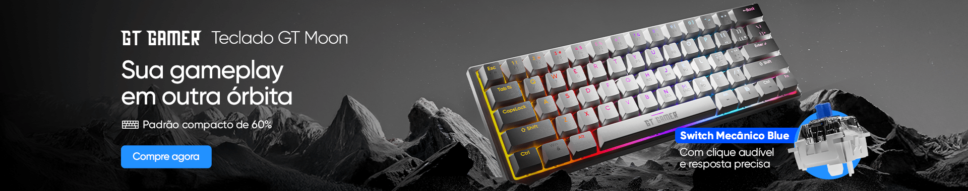 [GT] Teclado GT Moon - Destaque